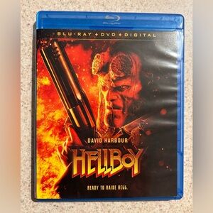 Hellboy Blu-ray Disc - Blue and Red